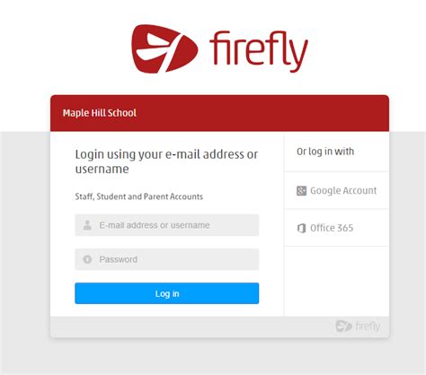 firefly login esms|Login .